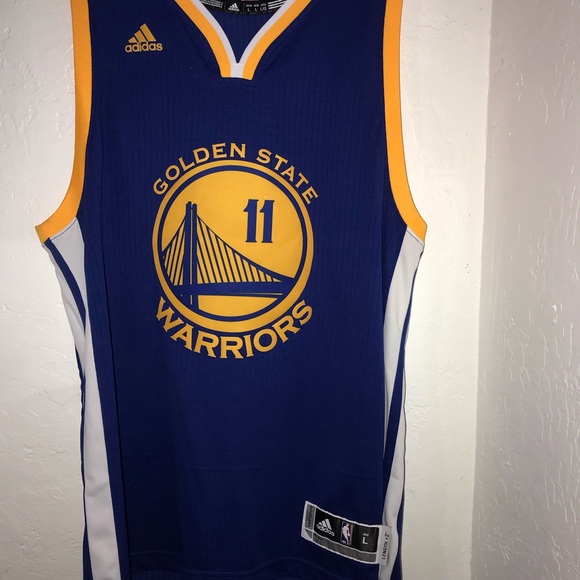 klay thompson blue jersey